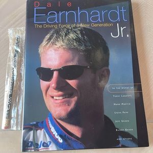 DALE EARNHARDT JR. BOOK W/FREE PENCIL